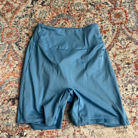 Gymshark Blue Workout Shorts - Picture 2 of 4